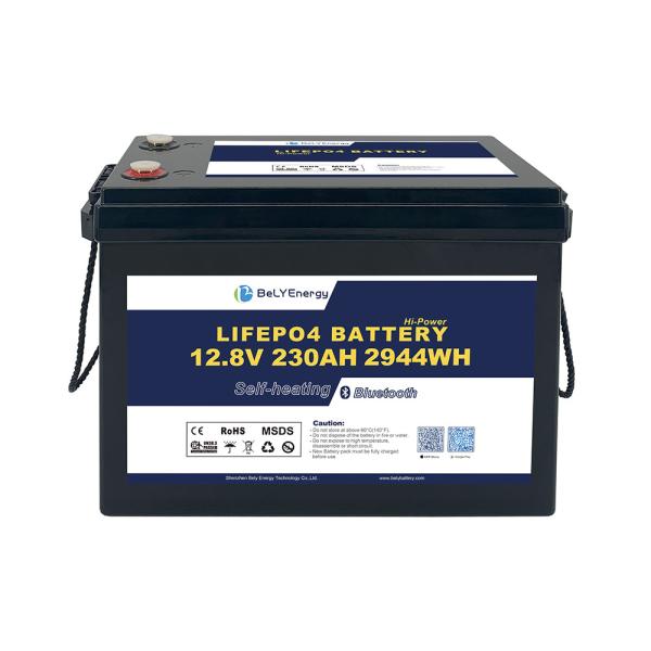 12V 230AH RV Battery With BT And Self-Heating and communications