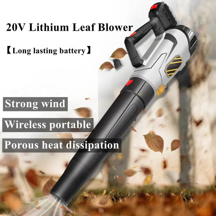 Electric Cordless Garden Leaf Blower Battery Powered For Lawn Care