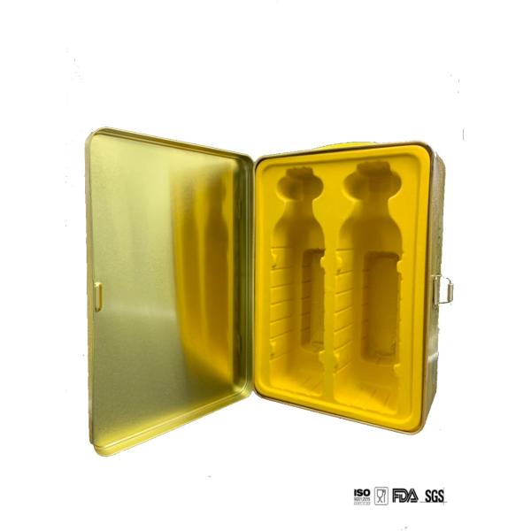 DADI Elegant Olive Oil Gift Hang Box Luxurious Festival Present with Two Bottles Inside Food Oil Can