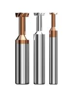 プロフェッショナルなフライス加工用耐久性タングステン鋼T型エンドミル ツール長50～150mm