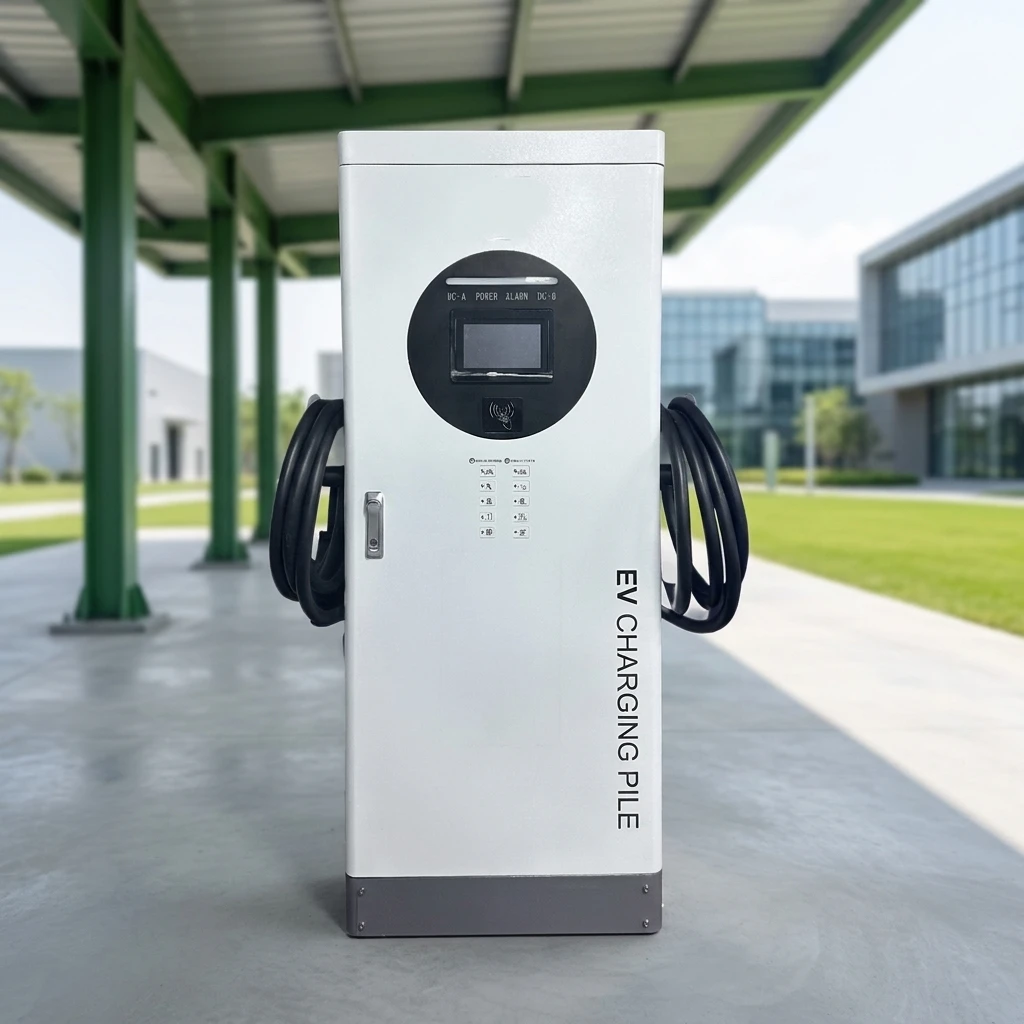 New DC Fast Charger EV Charging Station with 120KW-240KW Output Power 400V Input Voltage and GB/CCS1/CCS2 Interface Standard