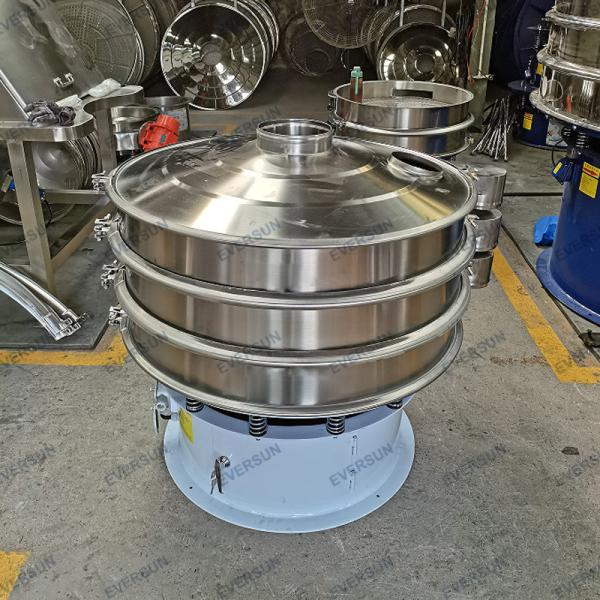 Disc Full Stainless Steel Vibrating Screen Powder Particle Screening Machine