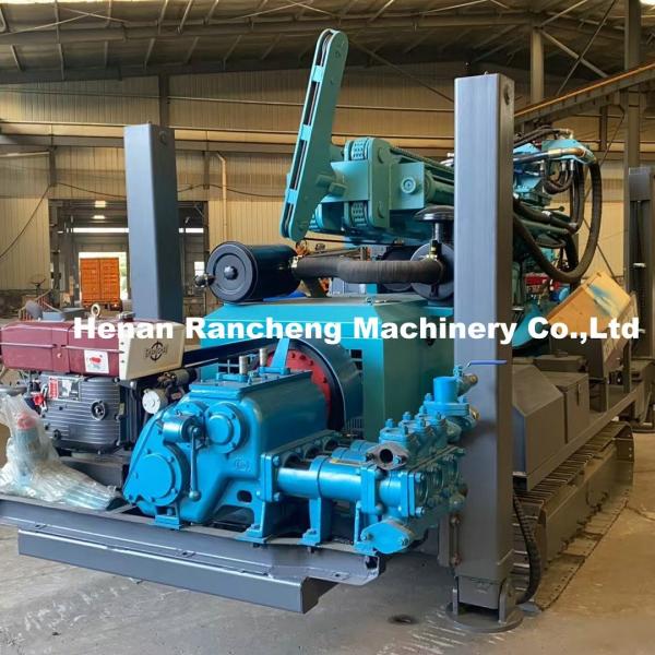 8600kg Water Well Drilling Machine Full Hydraulic Operation With 350m Depth