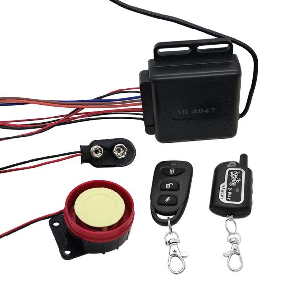 36V - 72V Motorcycle 2 Way Alarm For Yamaha Anti Cut ISO9001