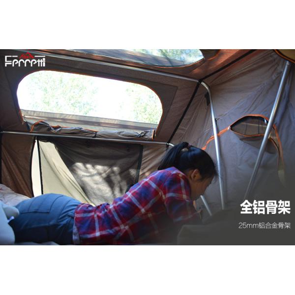 4WD Adventure Truck Roof Top Tent with One Bedroom in Field Game Style and Camouflage