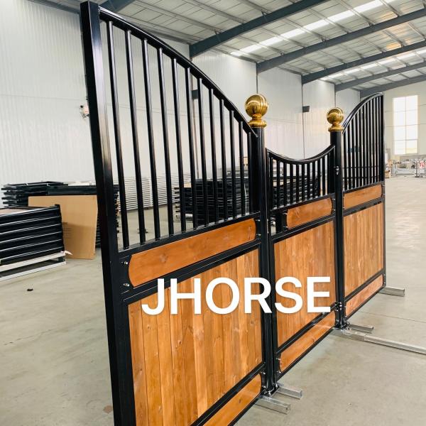 Luxury European 2.2m Mesh Stall Fronts Black Powder Coating