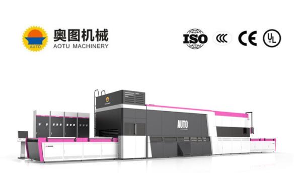 AOTU Machinery Factory direct Forced Convection type Bent Tempered Glass Making Machines
