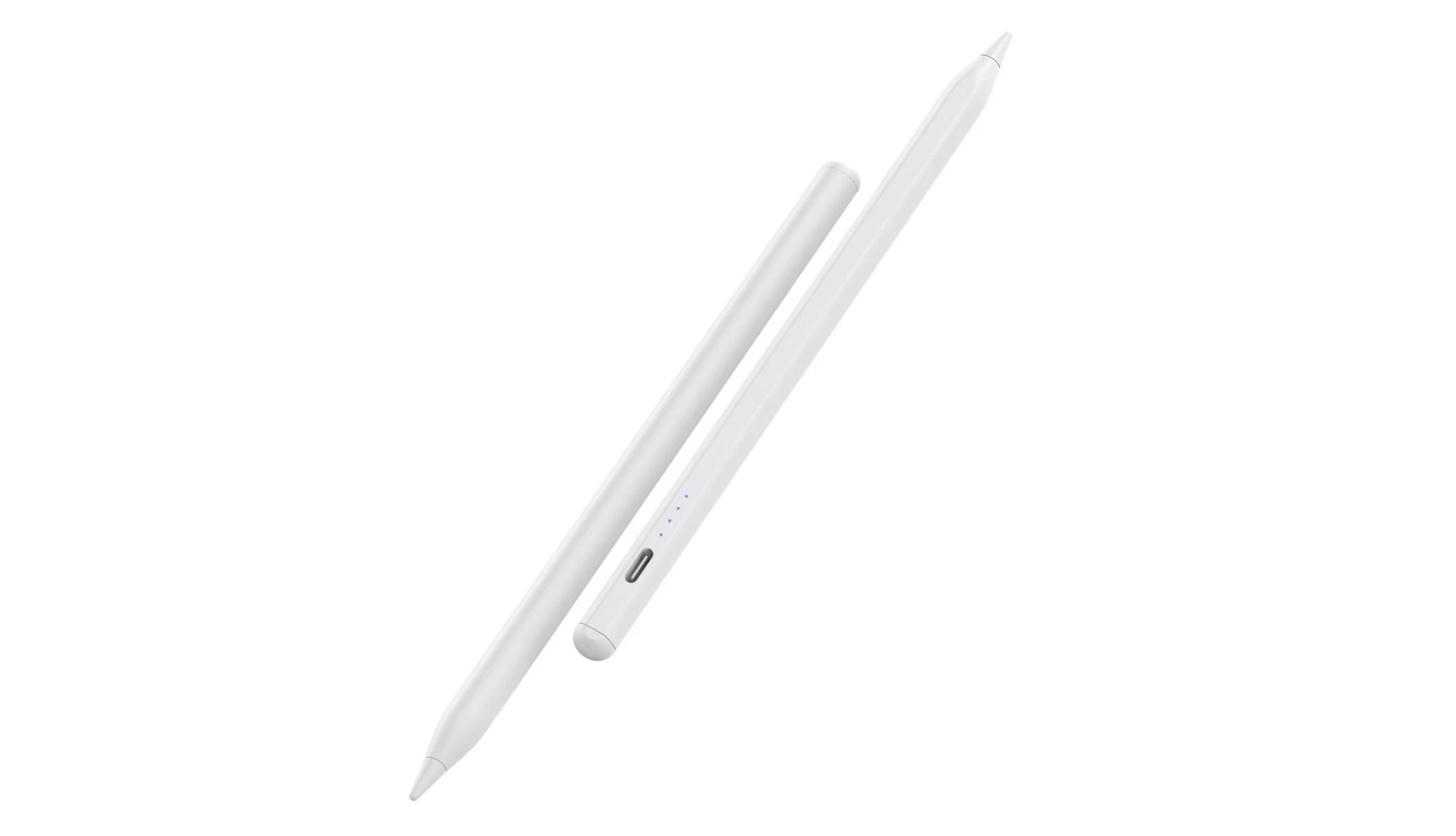 Universal Capacitive Stylus Pen Replacement Nib with Magnetic Attraction for iPad Pro & Tablets Aluminum Alloy Active