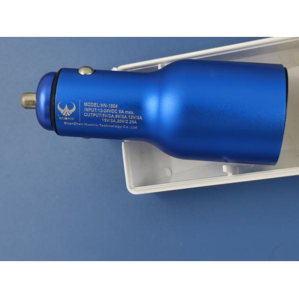 12V Car Charger 1 Usb Car Charger With Dual USB Ports CE/ROHS/FCC Standard