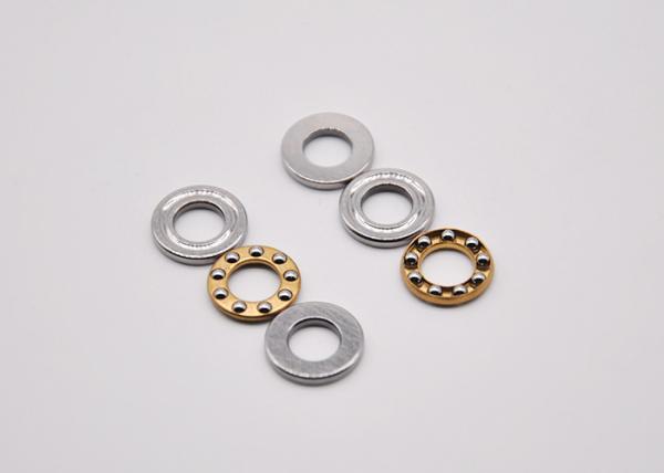 Single Direction Miniature Thrust Bearing , Small Thrust Bearings F2-6 Size 2*6*3mm