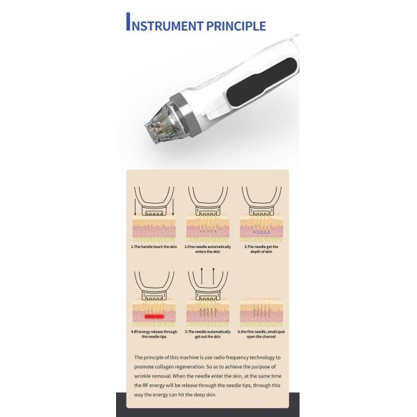 Машина подтяжки лица машины 60Hz Thermolift частичная RF Microneedling не хирургическая
