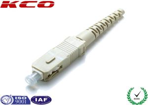 Conector simples da fibra do modo SC/PC de Mutil diâmetro push pull de 0.9mm -