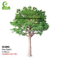 Árbol de pino artificial del artículo los 400cm HAIHONG para el parque temático