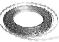 O Pvc revestiu o limite de aço do fio da lâmina de 0.45mm que cerca os grampos Q195 da bobina Bto-22 3 da treliça
