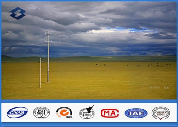 10KV 35KV 69KV 110KV 220KV Voltage Transmission Tower Line Electrical Steel Power pole