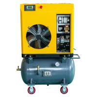 compresseur d'air lubrifié de vis de commande par courroie 5.5kw