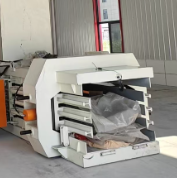 120T Pressure PLC Control Adjustable Horizontal Waste Balers 9500mm×4200mm×2400mm