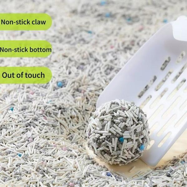 70% de tofu 30% de bentonite poubelles de chat Tofu sable de chat sur mesure