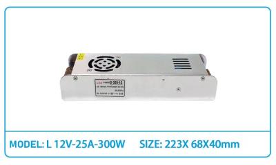 300W Slim Power Supply 12V 25A AC DC LED Power Supply LED Driver For LED Lighting