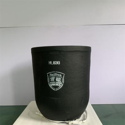 Customized 50kg Silicon Carbide Graphite Crucible For Melting Aluminum