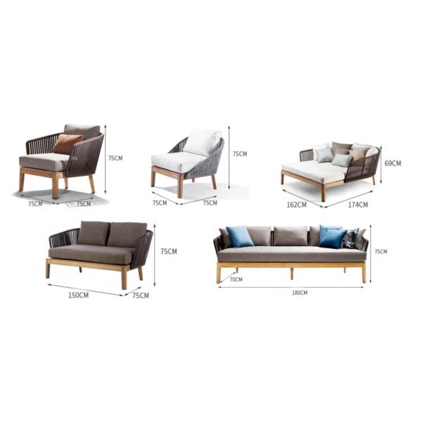 Outdoor Patio Furniture Set with Latest Design