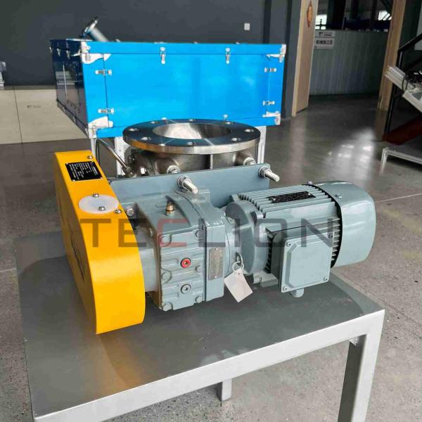 Válvula de alimentación rotativa de esclusa de aire de entrada de acero inoxidable para polvo de silicio de carbono de carbón