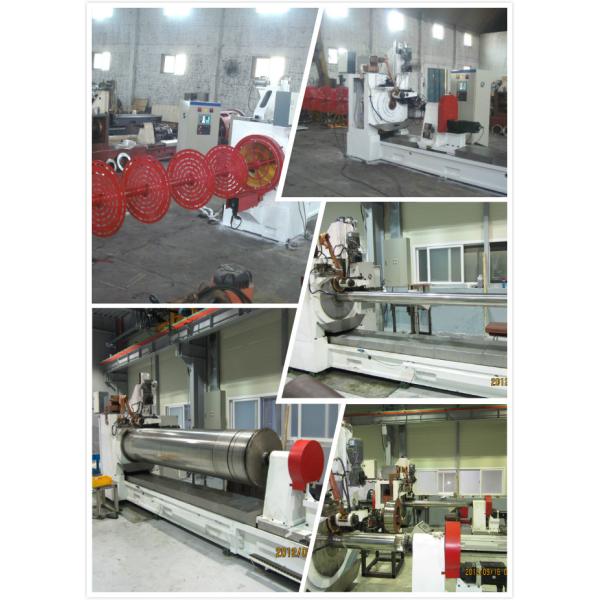 Water Treatment Screening Welded Wire Mesh Machine 7.5KW Red / White Painting