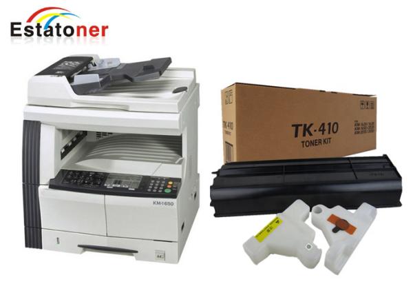 KM1620 Kyocera Toner Cartridges TK410 Kyocera Black Toner 15000 Capacity