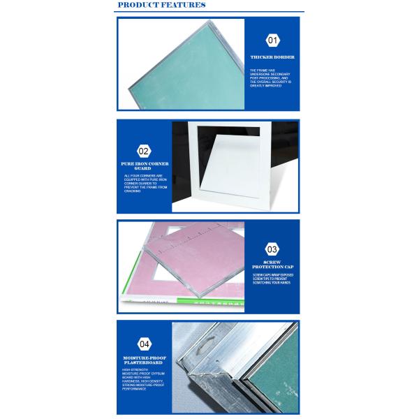 5-15 мм толщины Алюминиевая гипсовая доска потолок панель доступа для художественных потолков