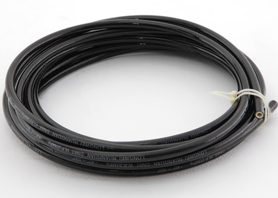 Один высокий шланг гидросистемы растяжимой стали термопластиковый, рукав с плете