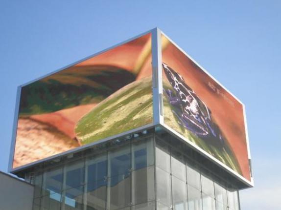 960mm x 960mm Outdoor Advertising Signs with 1 / 4 Scan Constant Current Driving