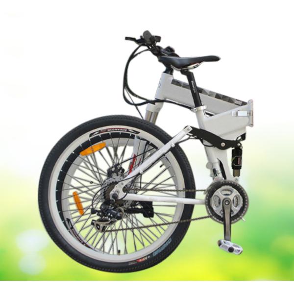50 Pounds Folding Electric Bike 26 Inch Folding Electric Bicycles With Disc Brake