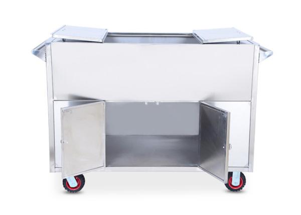 Medical Stainless Steel Sterile Services Transport Trolley For Hospital CSSD