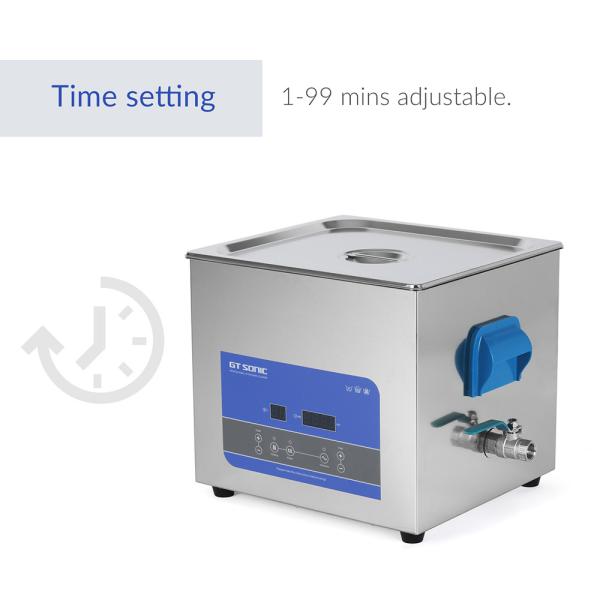 13L Tank GT Sonic Ultrasonic Cleaner With 40kHz Frequency 300W Power