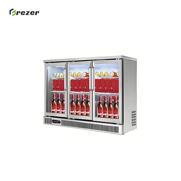 Easy Cleaning Beverage Display Refrigerator Commercial Drink Display Fridges Eco Friendly
