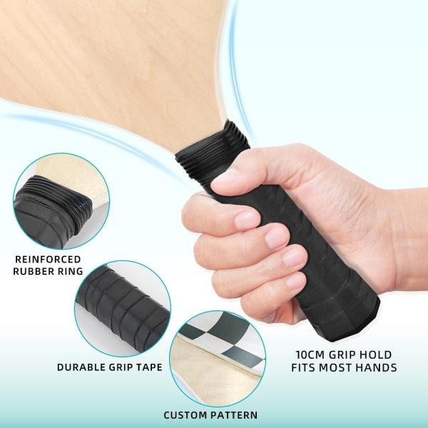 Outdoor Plywood Sublimation Pickleball Paddle Customization Sublimation Coating