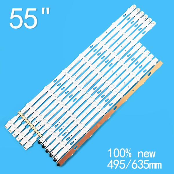 UA55JU5910JXXZ Samsung TV Backlight UA55KU6200JXXZ UE55JU7500 UA55JU6800 V5DU_550DCB-R1
