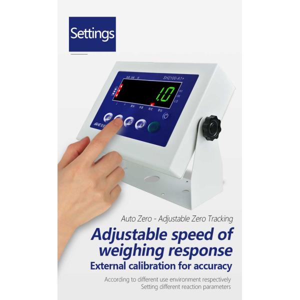 Blue All-Metal Industrial Scale with High Accuracy and Customizable Options 50cm*60cm