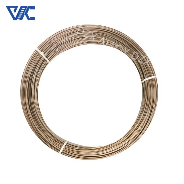 Preço de fábrica CuNi6 Cuprothal 60 cobre níquel liga CuNi fio para fins de resistência