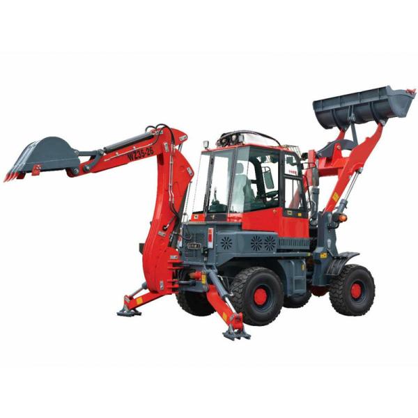 4x4 Backhoe Loader 8ton Backhoe 79kW Engine Backhoe With Quick Coupler Multifunction Backhoe