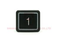 Durable Plastic Elevator Push Button Switch For Passenger Components
