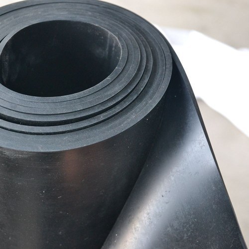 2MPa Tensile Strength Black Industrial Grade SBR Rubber Sheet