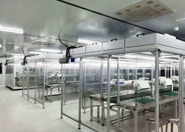 Modular LCM 63dB Class 100 Clean Rooms Laboratory Plexiglass