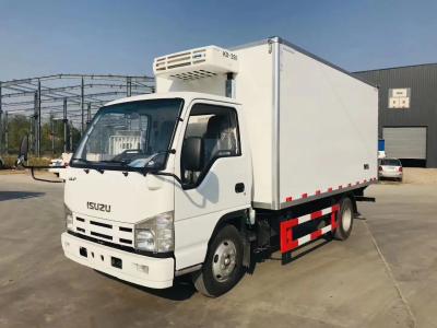Japão 115hp ISUZU Caminhão frigorífico 100P 4X2 Caminhão frigorífico 3 toneladas