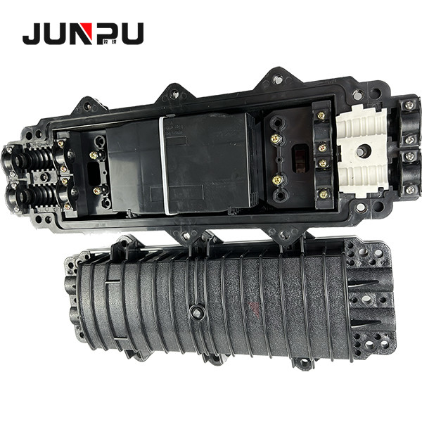 FTTH 2 In 2 Out Dome Fiber Optic Splice Horizontal Closure Joint Box