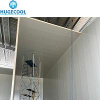 Fábricas de matadouros de carne de bovino com frigorífico de painel de aço inoxidável