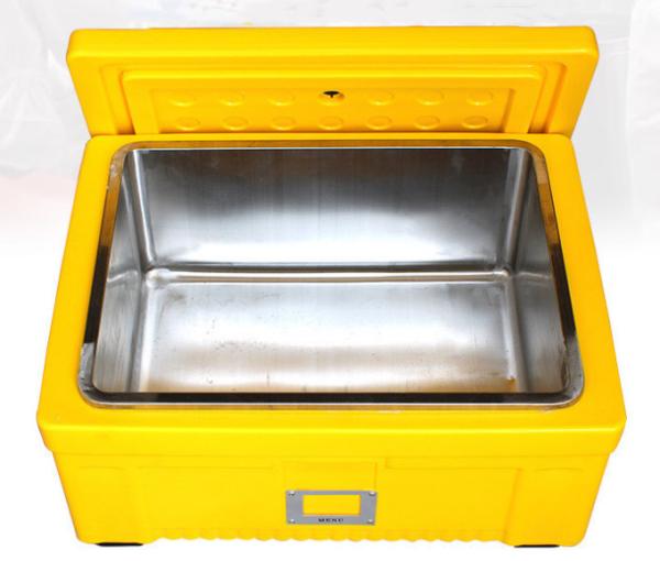 60L Insulated Food Transport Containers , Hot Cold Food Transport Boxes