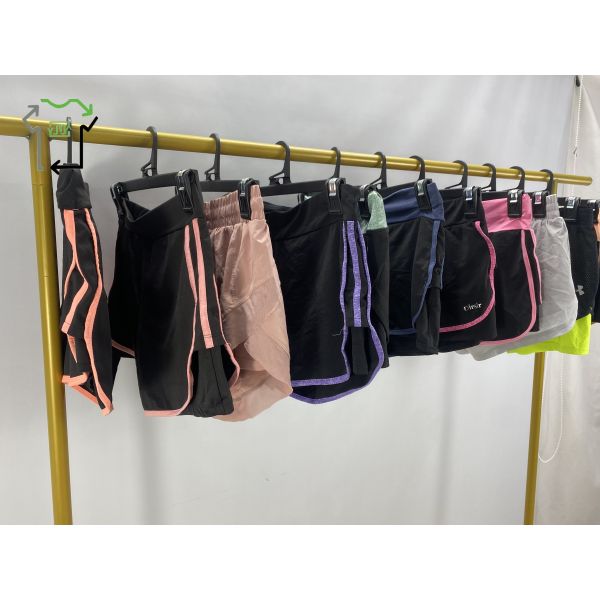 Men Women Fashion Used Trousers Second Hand Winter Sports Yoga Shorts Loose Fit