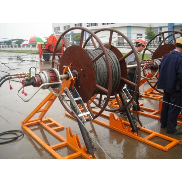 45 RPM Cable Drum Lifting Jacks SIPZ-7H 7T Hydraulic Cable Jack 2000 N.M Brake force