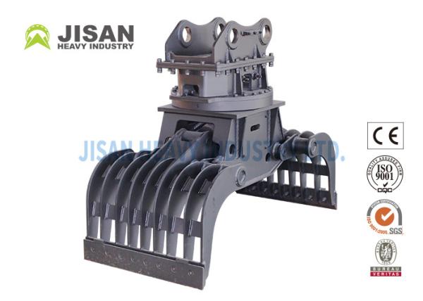 Demolition Hydraulic Gripper , Excavator Attachment Demolition Grapple
